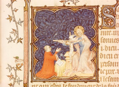 Ms Lat 18014 Jean de France (1340-1416) Berry Dükü Çarmıha Gerilmiş İsa
