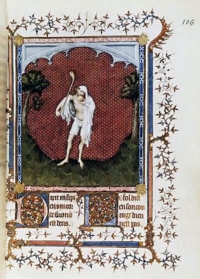 Kalabalıklar, minyatür Jacquemart de Hesdin (1348-1413), Petites Heures of Jean de France, Duc de Berry, yaklaşık 1386 by Jacquemart de Hesdin