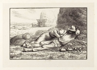 Öğle vakti by Jacques Adrien Lavieille