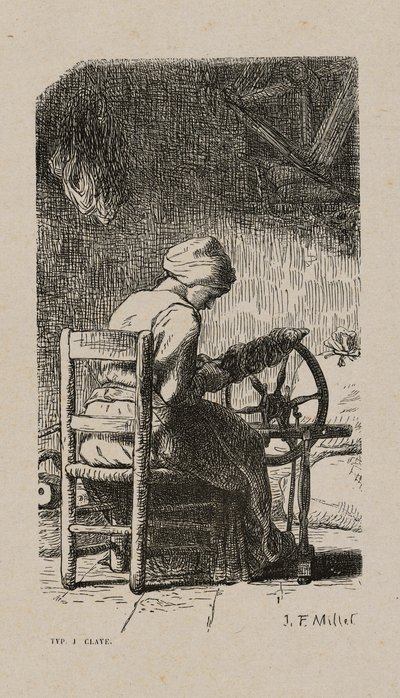 dönen kadın by Jacques Adrien Lavieille