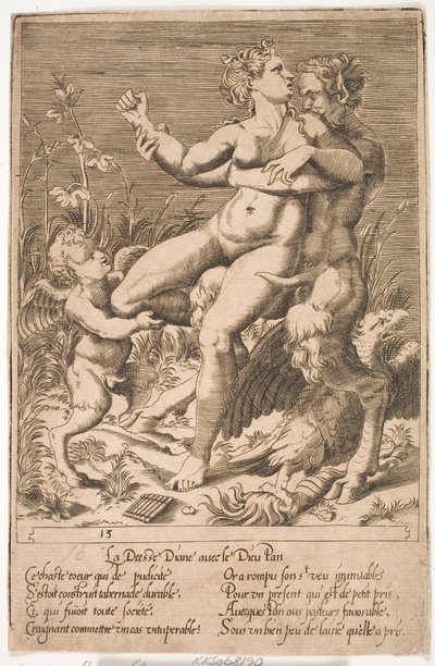 Diana ve Tava by Jacques Androuet Ducerceau d.Æ.