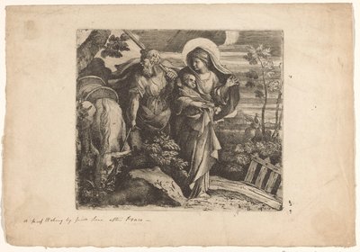 Mısır'a uçuş by Jacques Antoine Friquet de Vauroze