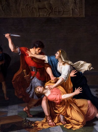 Geta annesinin kollarında ölürken, kardeşi Caracalla