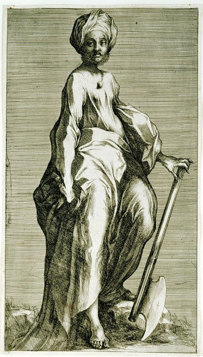 Aziz Matthias, c.1600-1616 (gravür ve gravür) by Jacques Bellange