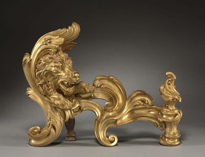 Andiron çifti by Jacques Caffieri