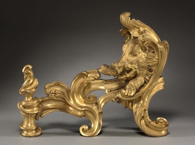 Andiron çifti by Jacques Caffieri