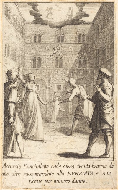 Accursio, 1619. by Jacques Callot