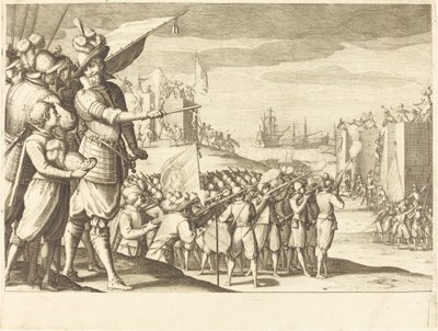 İki Kaleye Saldırı by Jacques Callot