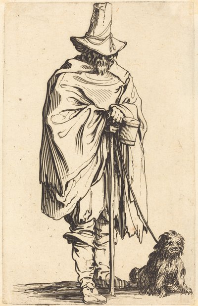Köpekli Dilenci by Jacques Callot