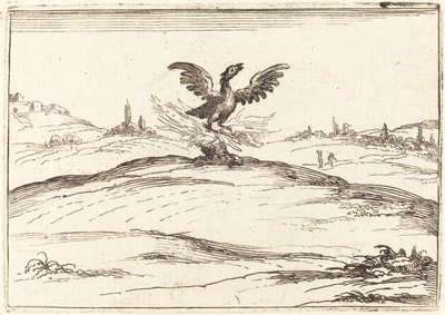 yanan anka kuşu by Jacques Callot