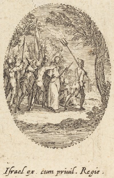 Haç Taşıyan İsa by Jacques Callot