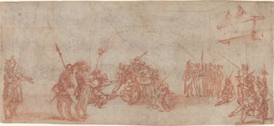 Dikenlerle Taçlandırılan İsa by Jacques Callot