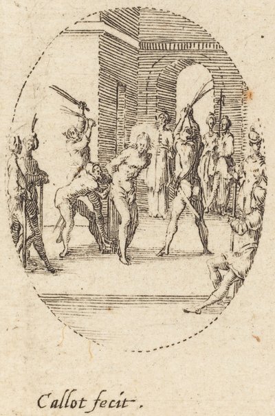 Dikenlerle taçlandırma by Jacques Callot