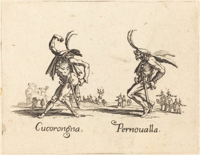 Cucorongna ve Pernoualla by Jacques Callot