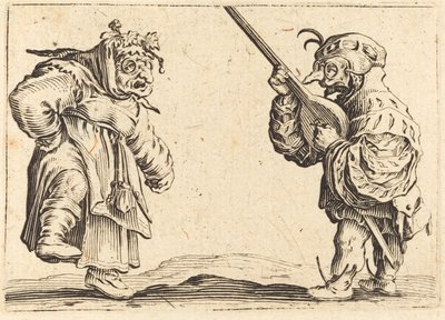 Udlu Dansçılar by Jacques Callot