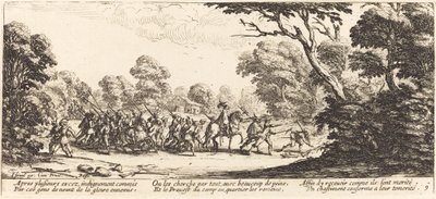 Suçlu Askerlerin Keşfi by Jacques Callot