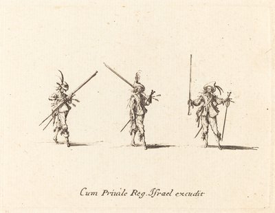 Tüfek ile matkap by Jacques Callot