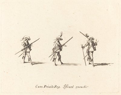Tüfek ile matkap by Jacques Callot