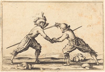 Kılıçlı Düello by Jacques Callot