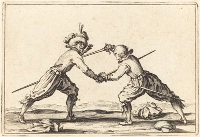 Kılıçlı Düello by Jacques Callot