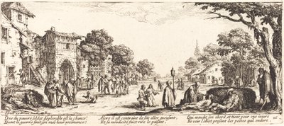 Yol Kenarında Ölen Askerler by Jacques Callot