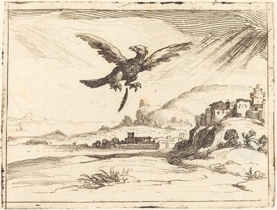Eski Bir Tüyünü Kaybeden Kartal by Jacques Callot