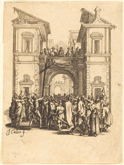 Bak Adam, c. 16241625. by Jacques Callot