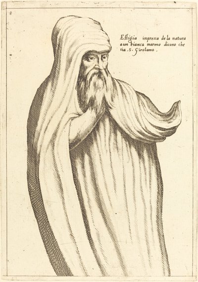 Aziz Jerome Heykeli by Jacques Callot