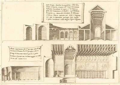 Kutsal Yemlik dahil Kiliselerin Yükselişi by Jacques Callot