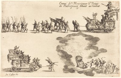 Pfaltzbourg Prensi'nin Girişi by Jacques Callot