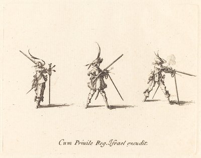 Tüfeği ateşlemek by Jacques Callot