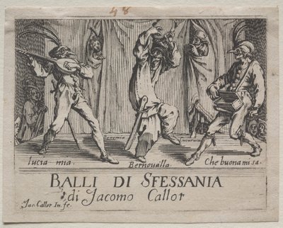 cephe parçası by Jacques Callot