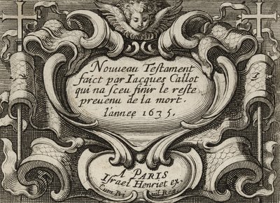 Ön yazı, c.1635 by Jacques Callot