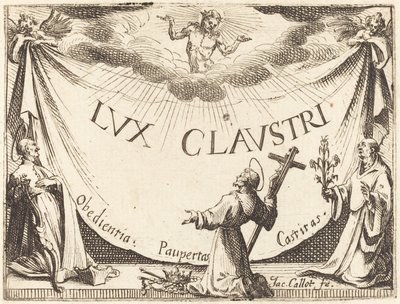 "Manastırın Işığı" için ön yazı by Jacques Callot
