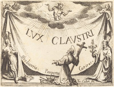 "Manastırın Işığı" için ön yazı by Jacques Callot