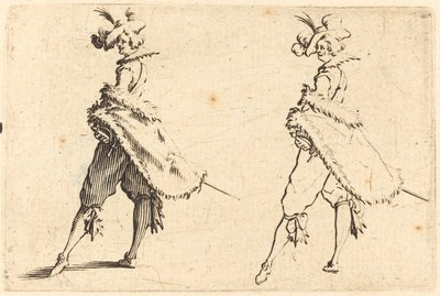 Beyefendi yandan bakıldığında by Jacques Callot