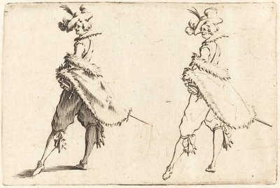 Beyefendi yandan bakıldığında by Jacques Callot