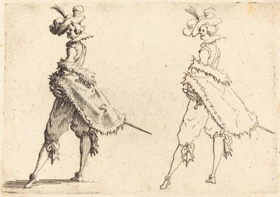 Beyefendi yandan bakıldığında by Jacques Callot