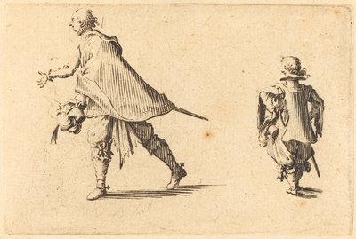 Beyefendi ve Sayfası, c. 1622. by Jacques Callot