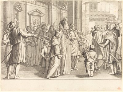 Genç Kızların Töreninde Grandüşes by Jacques Callot