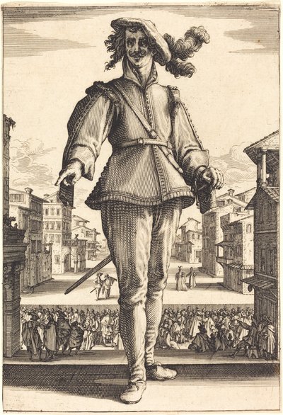 Kaptan veya Aşık by Jacques Callot