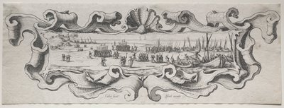 Birliklerin İnişi. by Jacques Callot