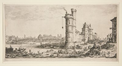 yeni köprü by Jacques Callot
