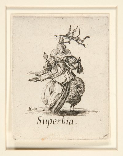 Les Peches Capitales (Yedi Ölümcül Günah): by Jacques Callot