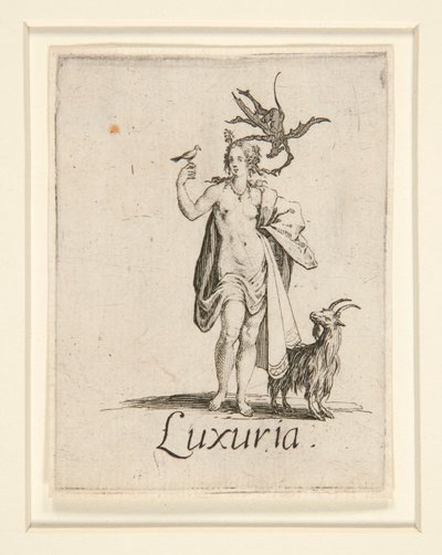 Yedi Ölümcül Günah: Şehvet by Jacques Callot