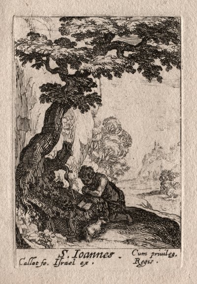 Tövbekarlar: Vaftizci Yahya. by Jacques Callot