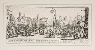 Savaşın büyük sefaletleri: No. 10 - L by Jacques Callot