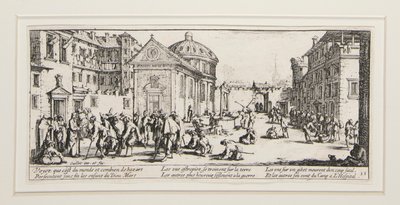 Savaşın büyük sefaletleri: No. 15 - L by Jacques Callot