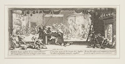 Savaşın büyük sefaletleri: No. 5 - by Jacques Callot