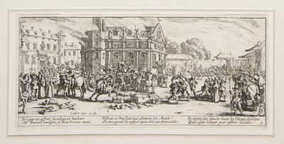 Savaşın Büyük Sefaletleri: No. 6 by Jacques Callot